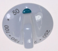 Control Knob - E601 00-09 2762 01 Button For Oven Degrees White [Amica]